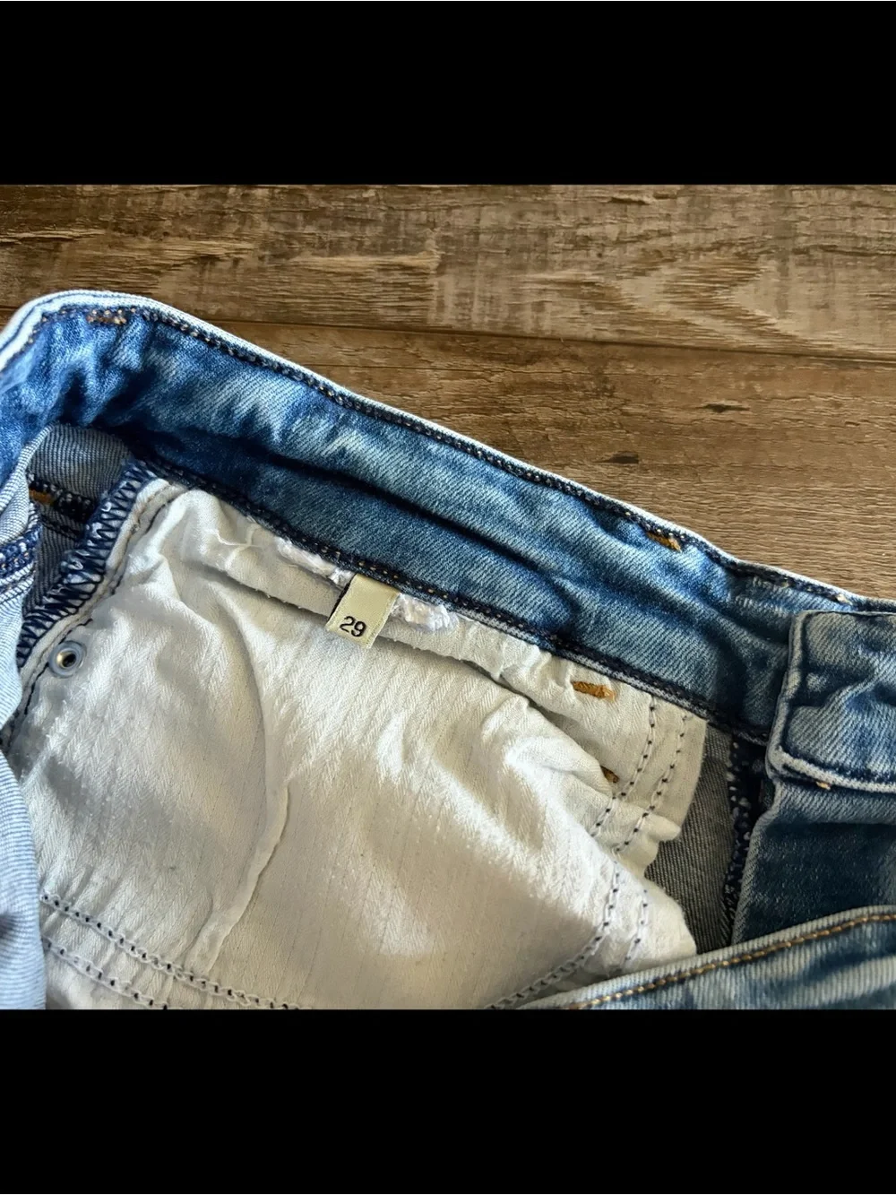 GUESS 1981 Skinny High Rise Button Fly Jeans | Size 29 - Picture 8 of 12